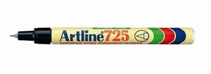 Artline Caneta Marcadora 725 Superfina 0.4 preta